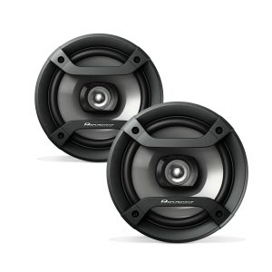 Pioneer F-Series TS-F1634R 6.5β 2-Way Speakers (Pair) β 200W Max, Balanced Sound + Smooth Treble, Great Stock Replacement, High-Efficiency Speaker Designed for OEM Power